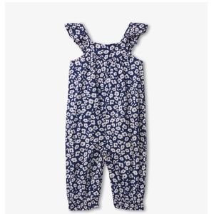 NWT Hatley Girls Delicate Florals Baby Romper 6-9 months